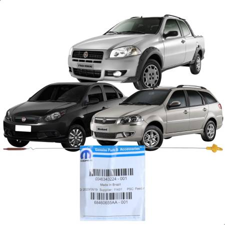 Vareta Nivel Oleo Palio Siena Idea Fire Fiat 46343224