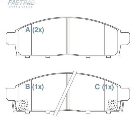 Pastilha De Freio Dianteira L200 Triton Pajero Willtec Fp696