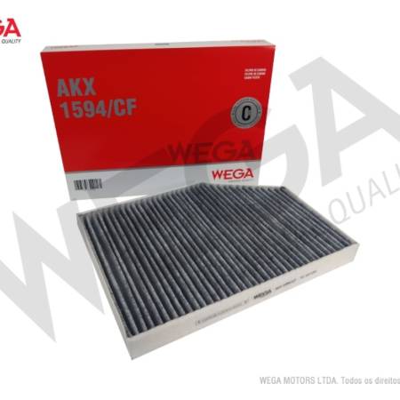 Filtro Cabine Bmw 330E 530E 2020/ X3 30I 2018/ Wega Akx1594/Cf