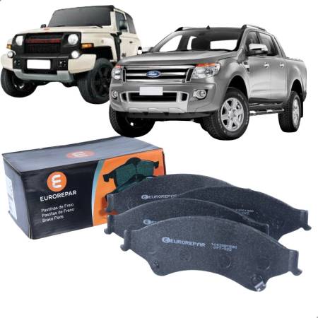 Jogo Pastilha De Freio Ranger 2.5 2013/2019 Grupo 1643081880