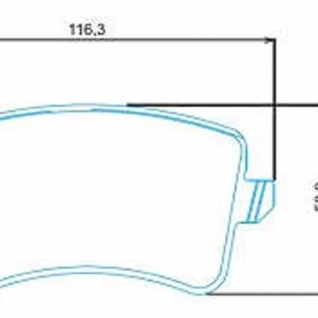 Pastilha De Freio Traseira Audi A3 2008/ Jurid Hqj2308