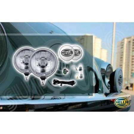 Farol Aux Off Road Hella 500Ff Kit 163Mm C/Lamp H3 12V 55W