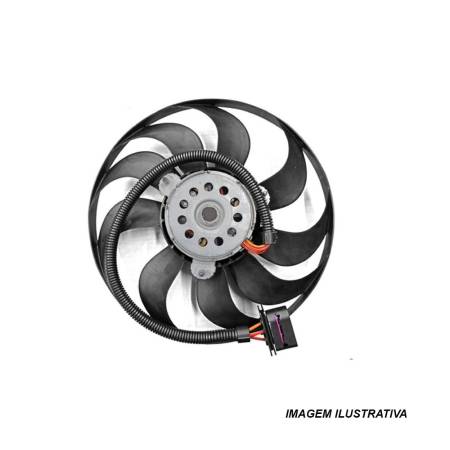 Eletroventilador Radiador Golf Fox 2007/ Vw 6Q0959455L