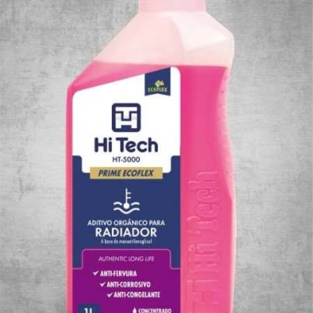 Aditivo Radiador Concentrado Rosa Long Life Hi-Tech Ht5000L