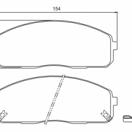 Pastilha De Freio Diant Hyundai Hr 2.5 2006/ Jurid Hq2215A
