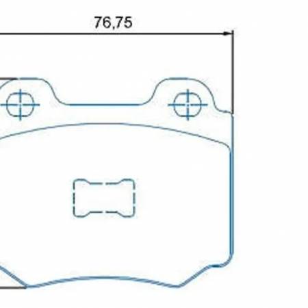 Pastilha De Freio Diant Gol Saveiro Parati Jurid Hq2037