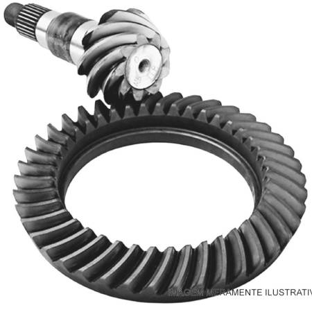 Coroa E Pinhao S10 9X43 2.4 Dana 44 3 Albarus Ba401388X