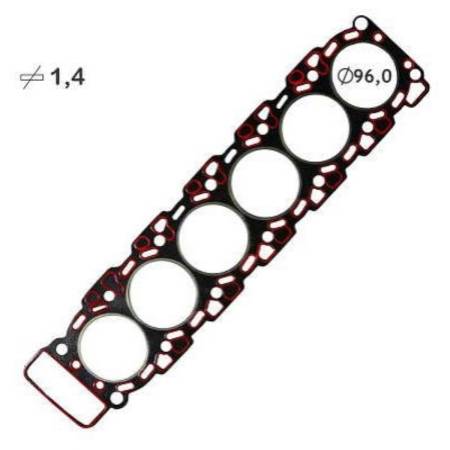 Junta Cabecote F250 Silverdado Mwn Volare Sprint Bastos 151559Pk