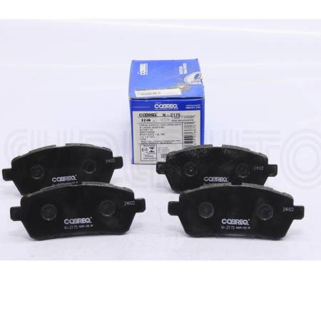 Pastilha De Freio Ford Fiesta Sedan 2010/ Cobreq N2175