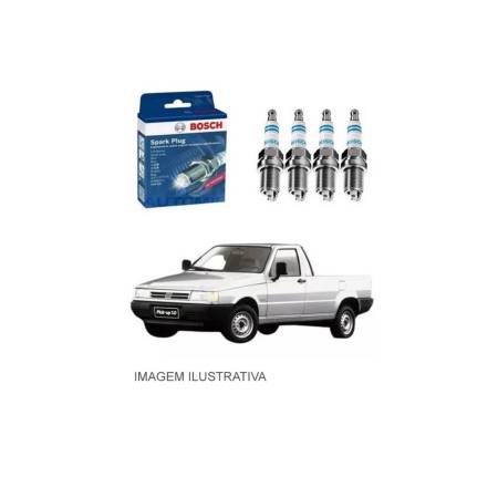 Vela De Ignicao Fiat Elba 1985/1993 Uno 1987/1993 Bosch Sp13