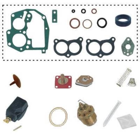 Kit Carburador Completo Vw Gol Gm Monza 1.8 2.0 Alc Gas Bastos 3123121