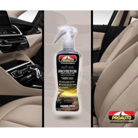 Protetor De Couro Vinil Borracha Plastico 200Ml Proauto