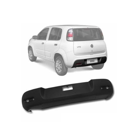 Moldura Inf Parachoque Traseiro Uno 2015/ Fiat 100219897