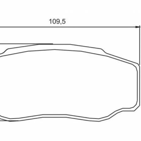 Pastilha De Freio Tras Jumper 07/ Ducato Boxer Jurid Hq2234