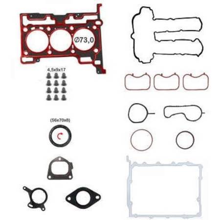Junta Do Motor New Fiesta Ka 1.0 12V 3Cil 2016/ Bastos 131090Pkr
