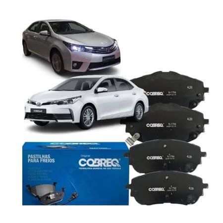 Pastilha Freio Dianteira Corolla 2014/ Cobreq N1764