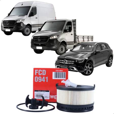 Filtro De Combustivel Sprinter 315 Turbo 2023 Wega Fcd0941