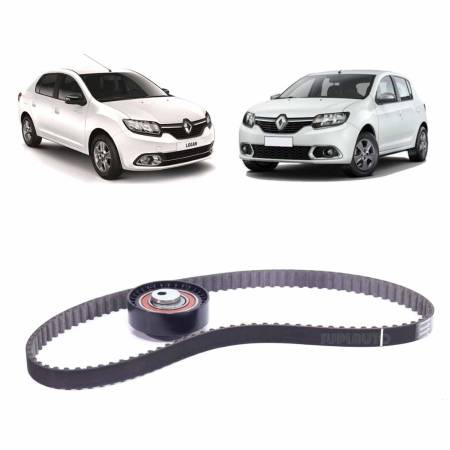 Kit Correia Dentada Logan Sandero 1.6 8V Renault 130C13538R