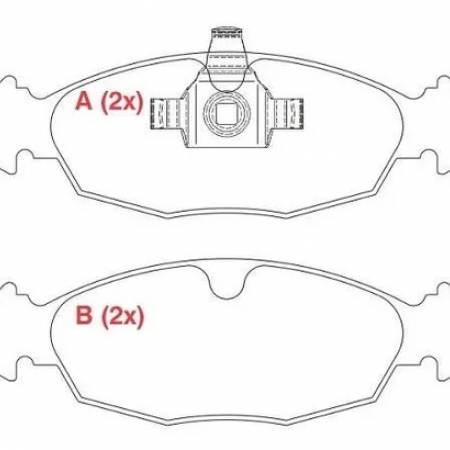 Pastilha De Freio Dianteira Ceramica Corsa Celta Agile Prisma2010/ Fp884 Willtec