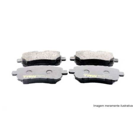 Pastilha De Freio Fiesta Ka 12/14 New Tds Trw Rcpt13730