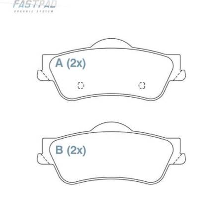 Pastilha Freio Traseira Ceramica Omega 2008/ Willtec Fp731