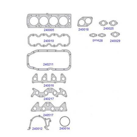Junta Do Motor Monza 1.8 1987/ Taranto 280000