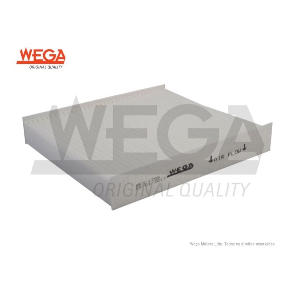 Filtro De Ar Condicionado Sandero 14 1.0 1.6 Tds Wega Akx1399