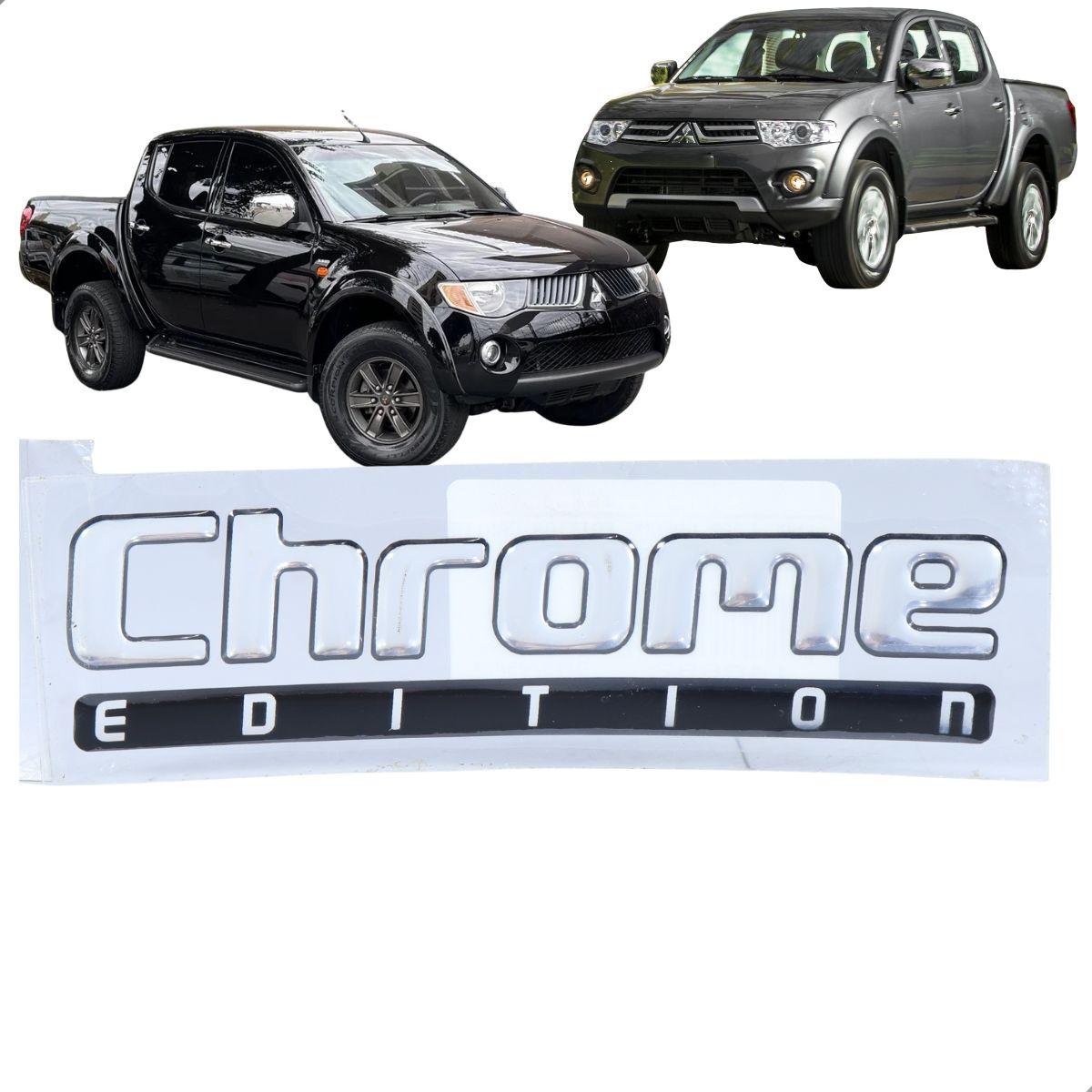 Emblema L200 07/ Chrome Edition Mitsubishi Ca511543