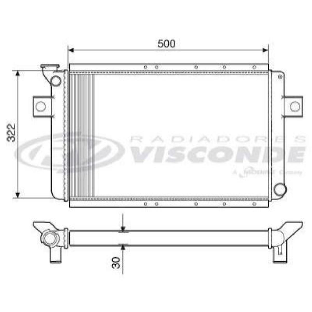 Rad Corcel 1.4 /81 Rv1007 Corcel Ii 78/81 1.4