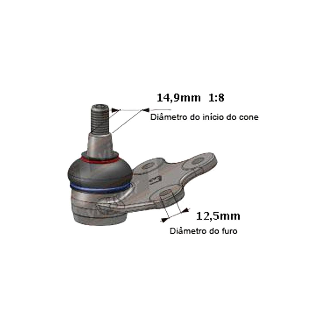 Pivo Suspensao Hyundai I30 Kia Cerato 2009/ Viemar 503226