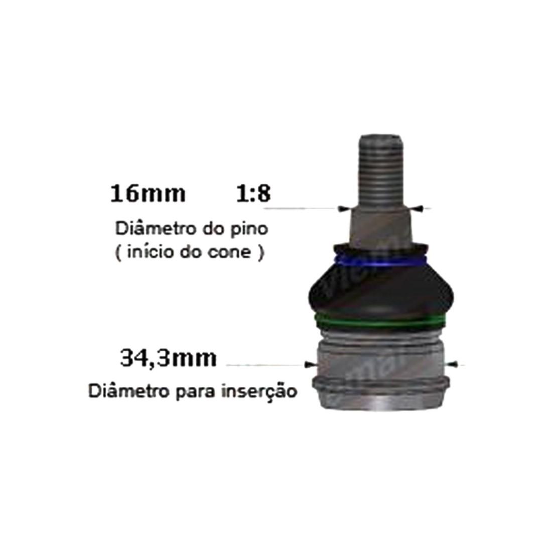 Pivo Inferior Fit 2003/2008 First 72021