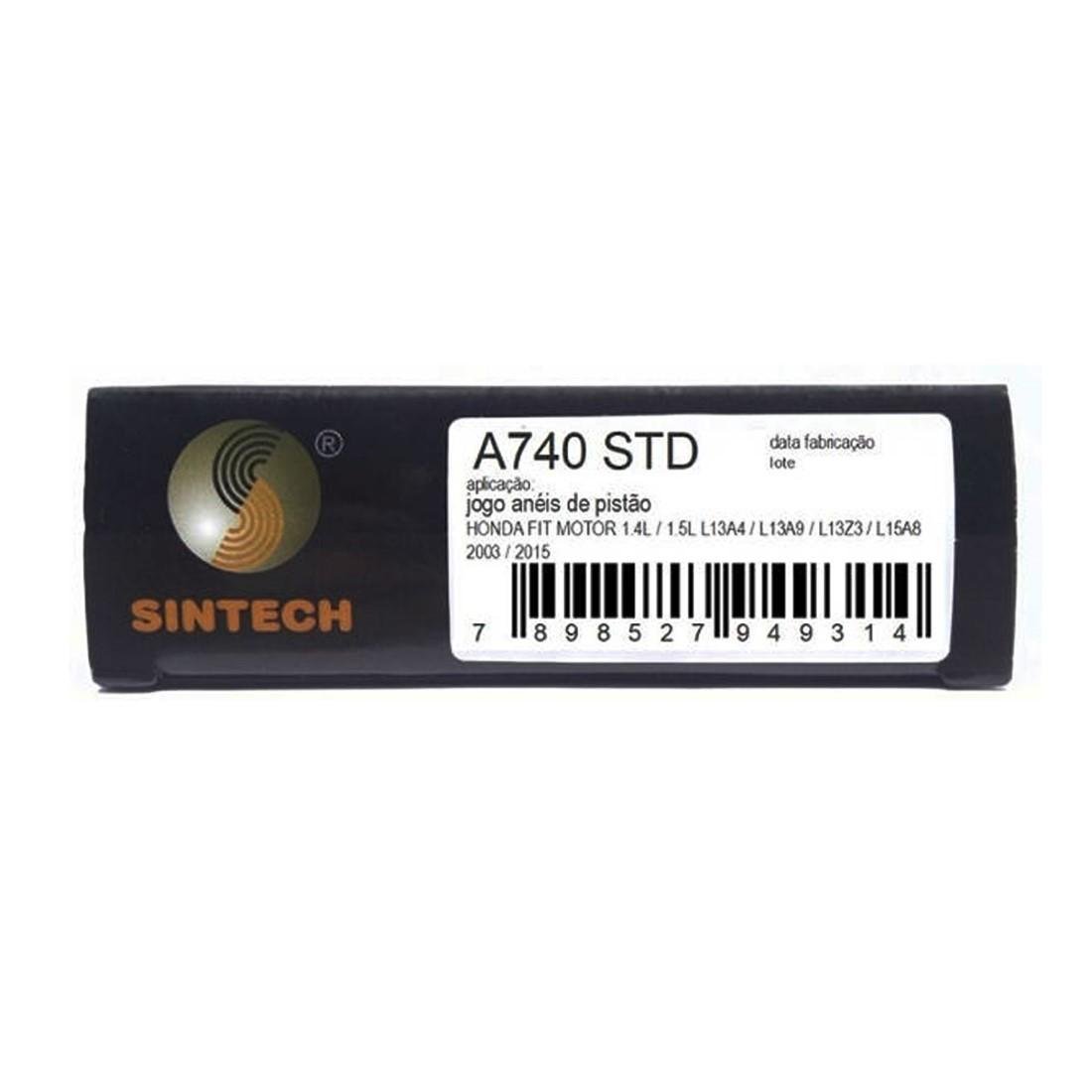 Anel Motor Honda Fit 1.4 1.5 2003/ Sintech A740/Std