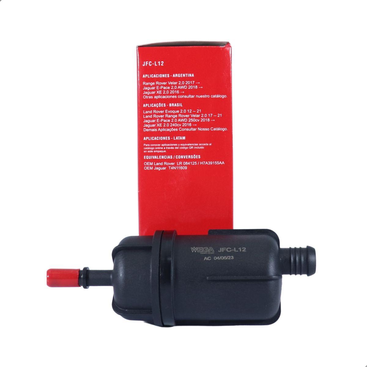 Filtro De Combustivel Evoque 2.0 2012/ Wega Jfcl12