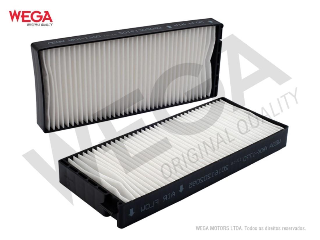 Filtro Cabine Jac J3 1.4 2011/ J3 S 1.5 2013/ Wega Akx1770