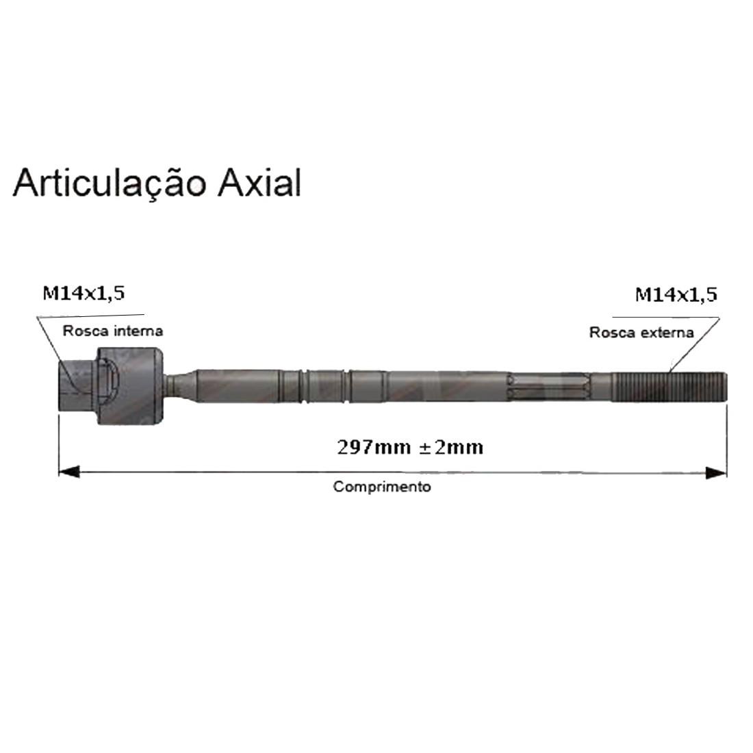 Axial Direcao Corsa Montana 2005/ Viemar 680289