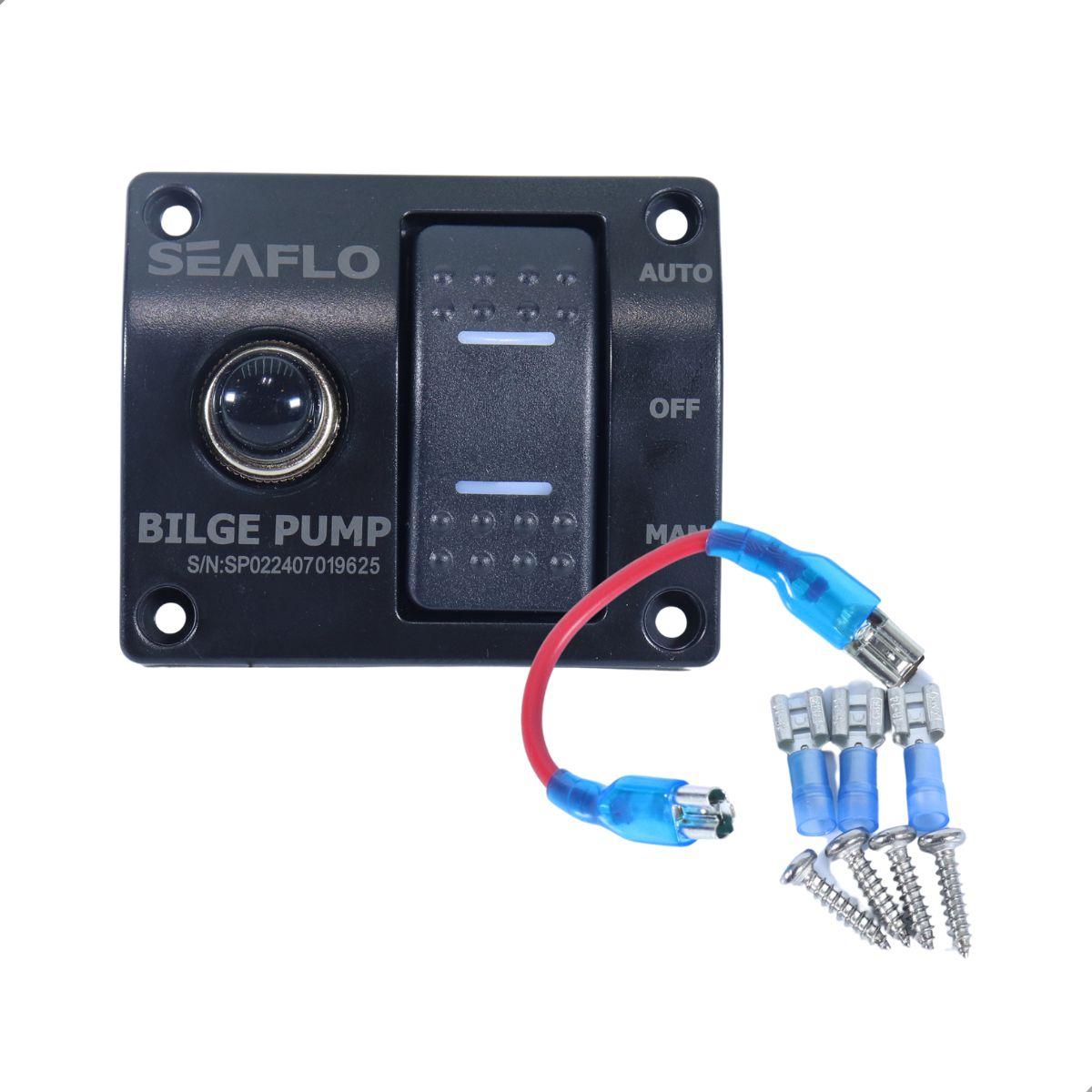 Painel De Controle Bomba De Porao Seaflo 60701