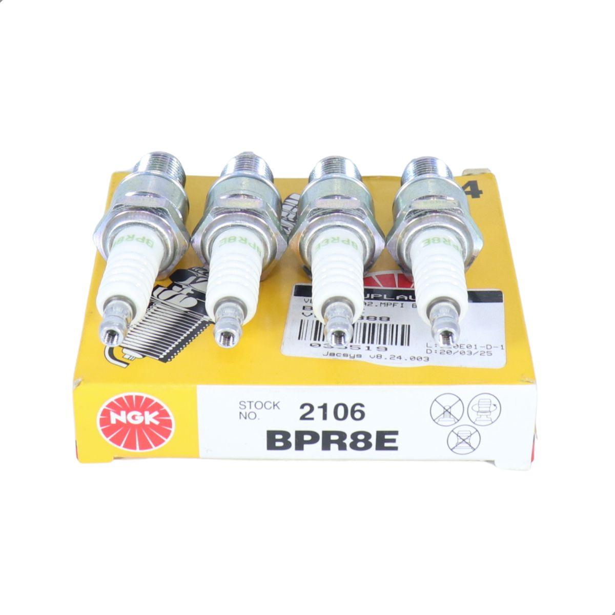 Vela Ignicao Ngk Bpr8E Omega /Suprema Spyder 85/87 Ngk Bpr8E