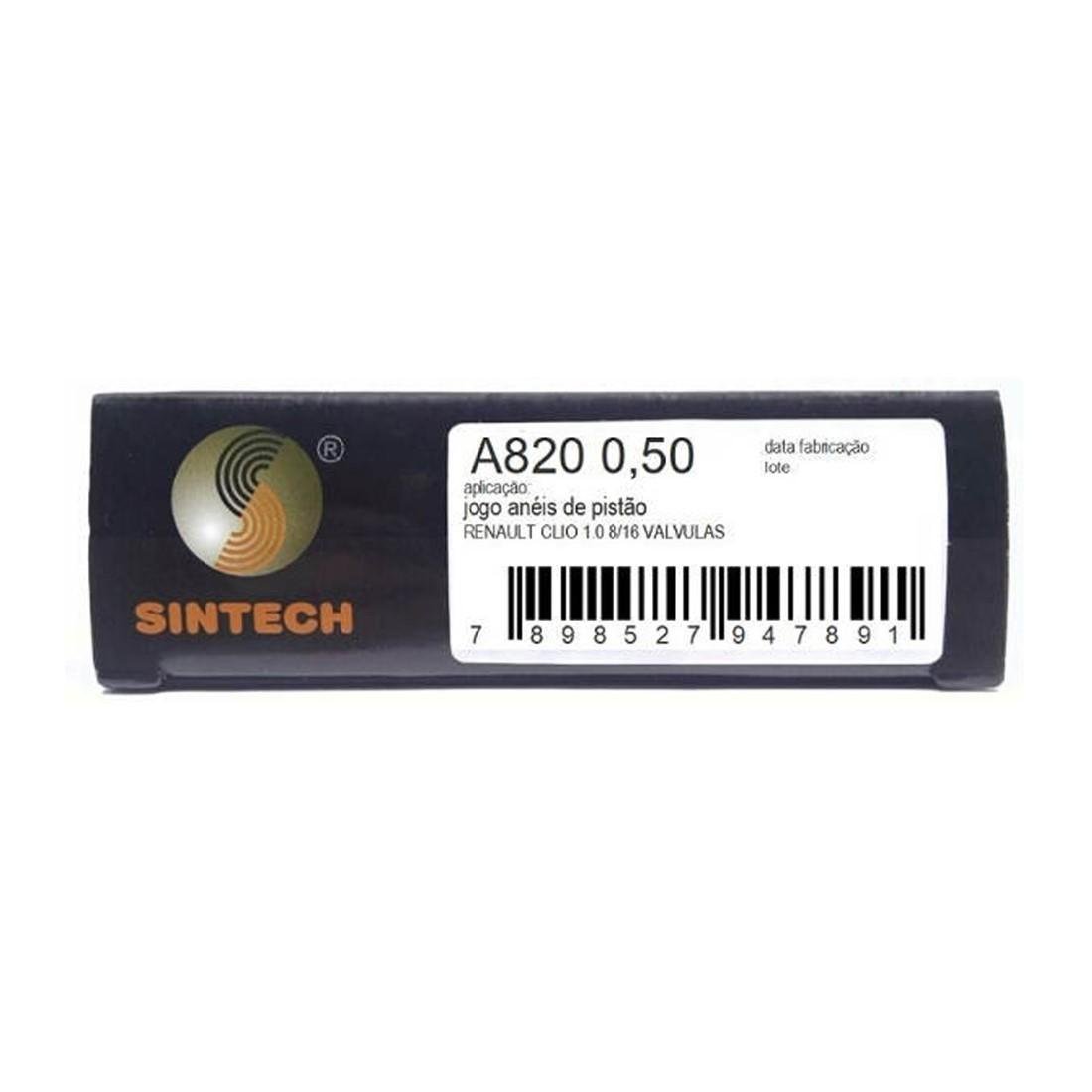 Anel Motor Peug 206 Renault Clio 1.0 2001/ Sintech A820/50