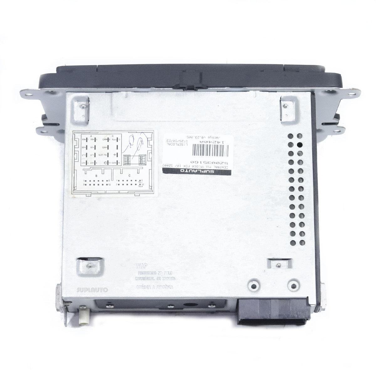 Central Multimidia Fox 2010/2014 Vw 5Z0035160
