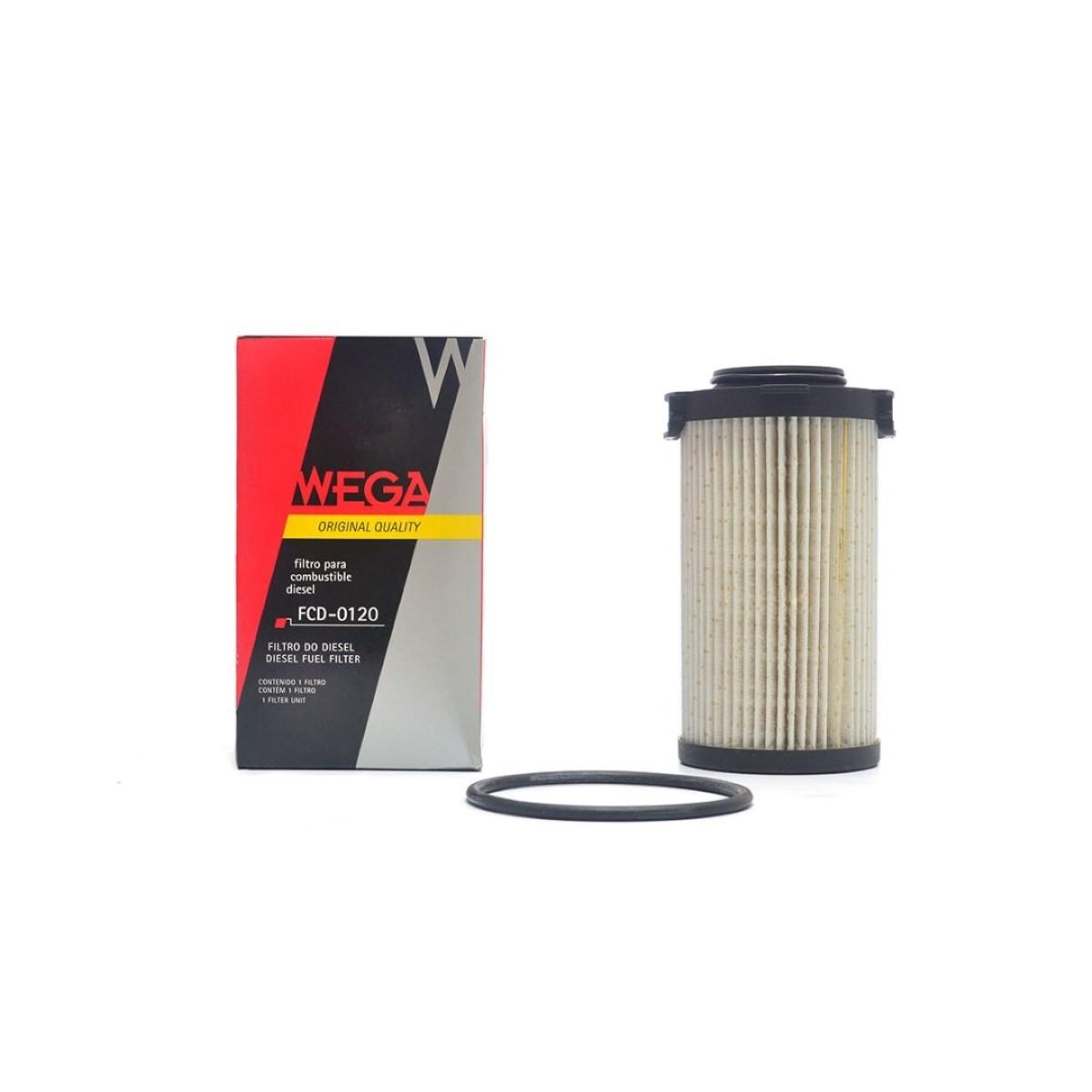 Filtro De Combustivel Ford F350 F4000 Serie F Wega Fcd0120