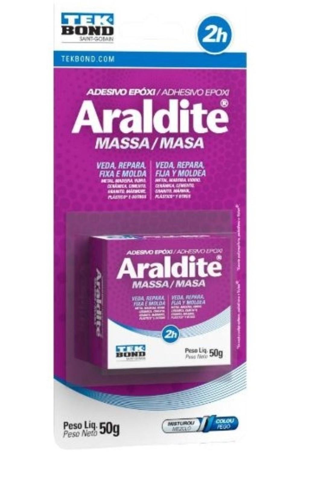 Adesivo Araldite Massa 50G Tekbond 10898510050