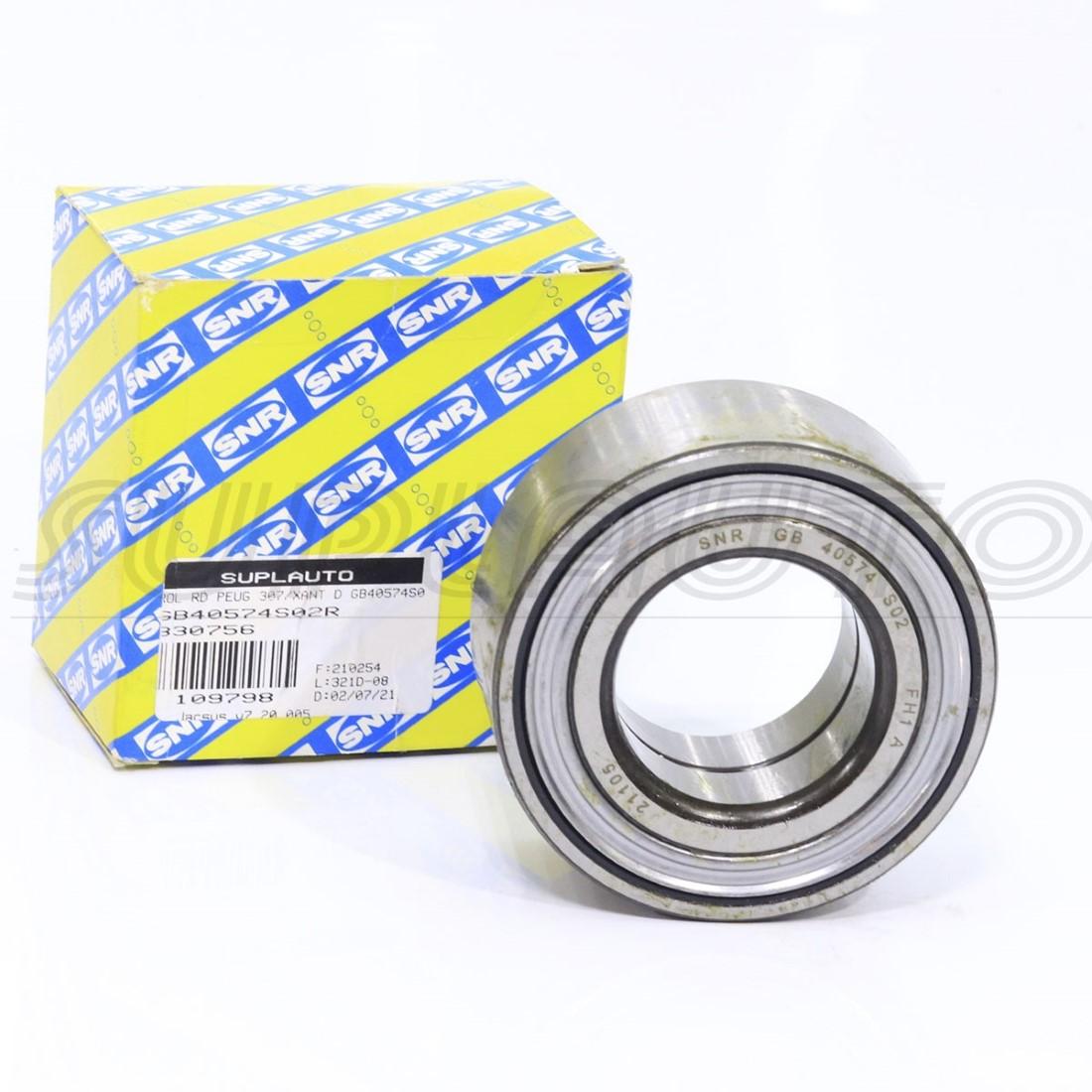 Rolamento De Roda Peugeot 307 1.6 2002/2011 Ntn Gb40574S02R