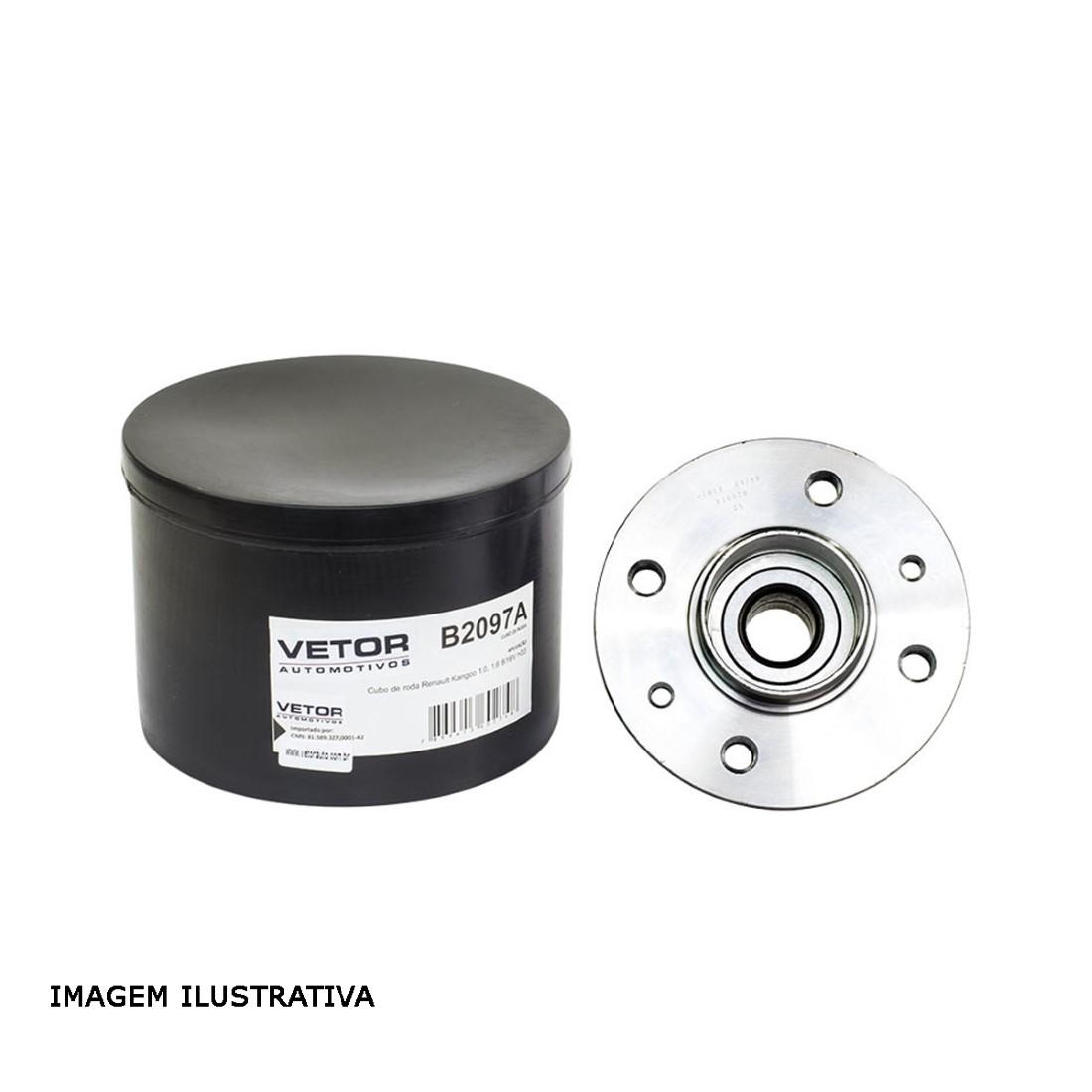 Cubo Roda Traseiro Renault Kangoo 2003 Vetor B2097A