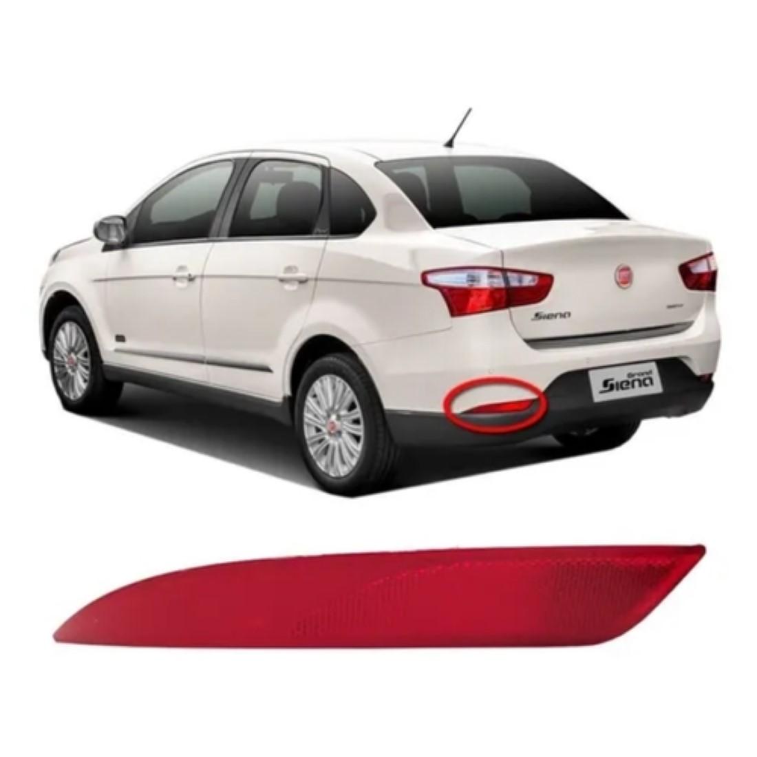 Refletor Parachoque Tras Esquerdo Grand Siena Fiat 51884323