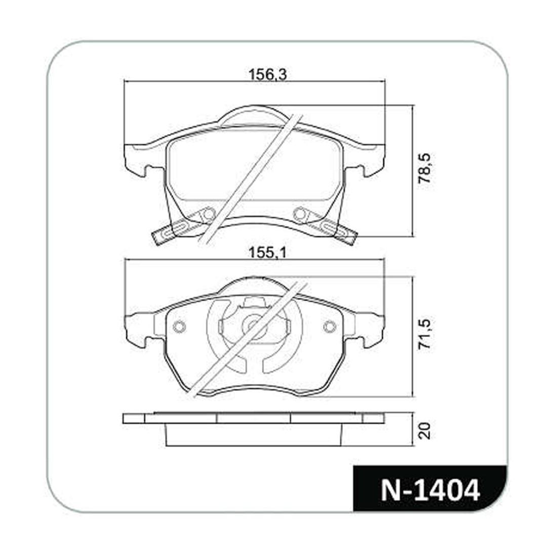 Pastilha Freio Dianteiro Troller T4 Cobreq N1404