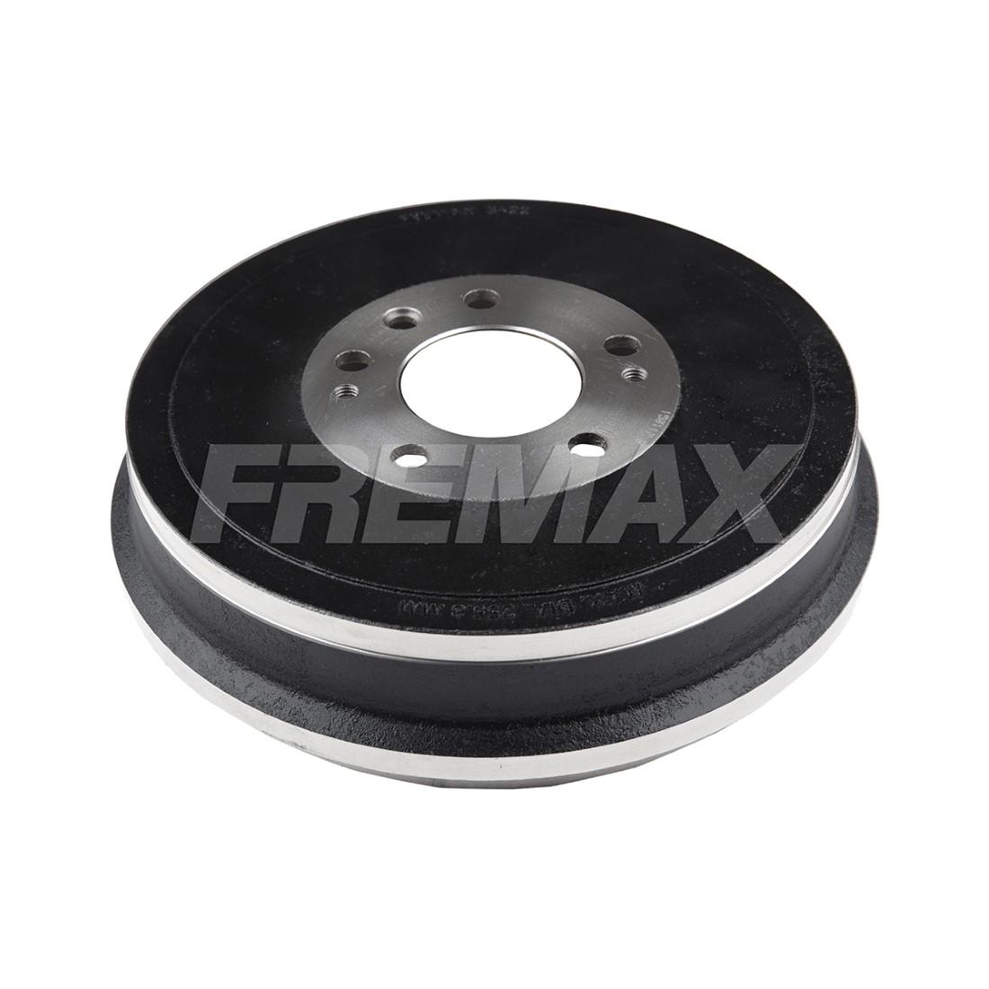 Tambor Freio Traseiro Fiat Toro 2016 2017 Fremax Bd3622
