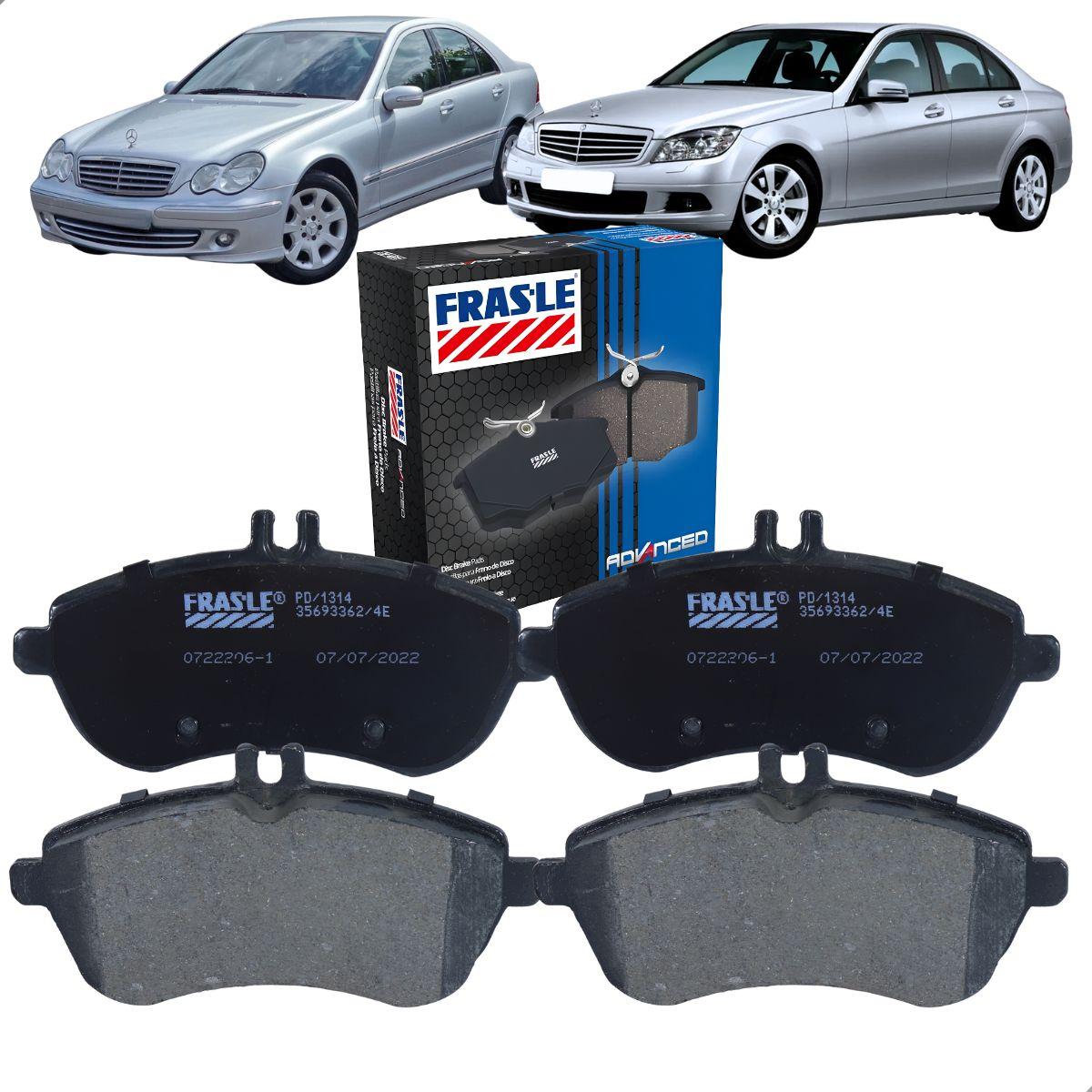 Pastilha Freio Dianteira Mb C180 C200 2007/ Fras-Le Pd1314