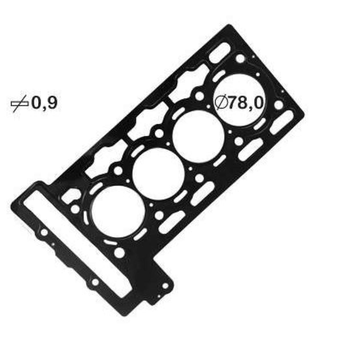 Junta Cabecote Peugeot 207 208 C4 Bastos 15159602Ml