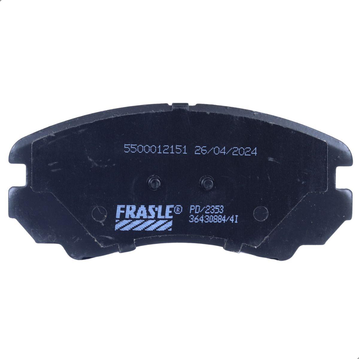 Pastilha De Freio Tiggo 2021/ Frasle Pd2353
