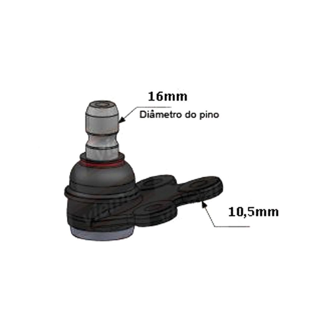 Pivo Suspensao Corsa Montana 2004/ Viemar 503142